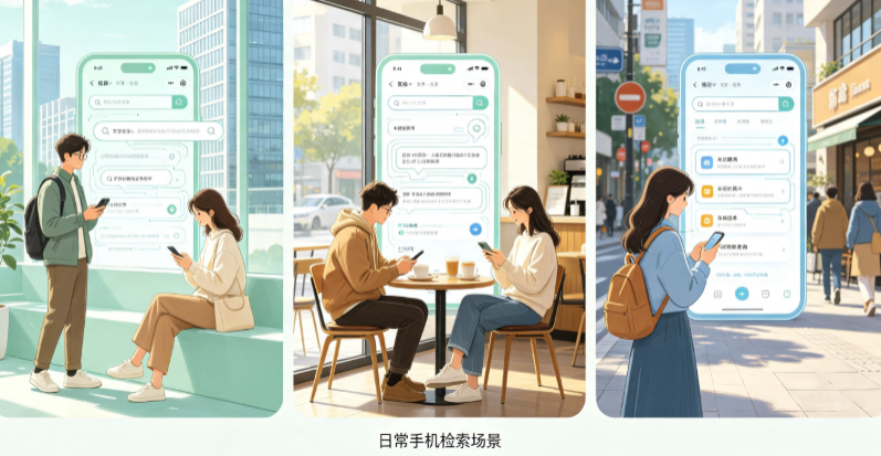 吉利区普通人日常手机使用场景拆解：GEO 与 AI 优化如何改变信息检索体验