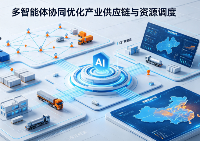 吉利区AI 智能体 Geo 优化重塑产业链空间调度体系，打通仓储运输全链路
